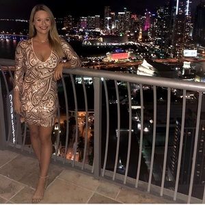 Fashion Nova sequin dress